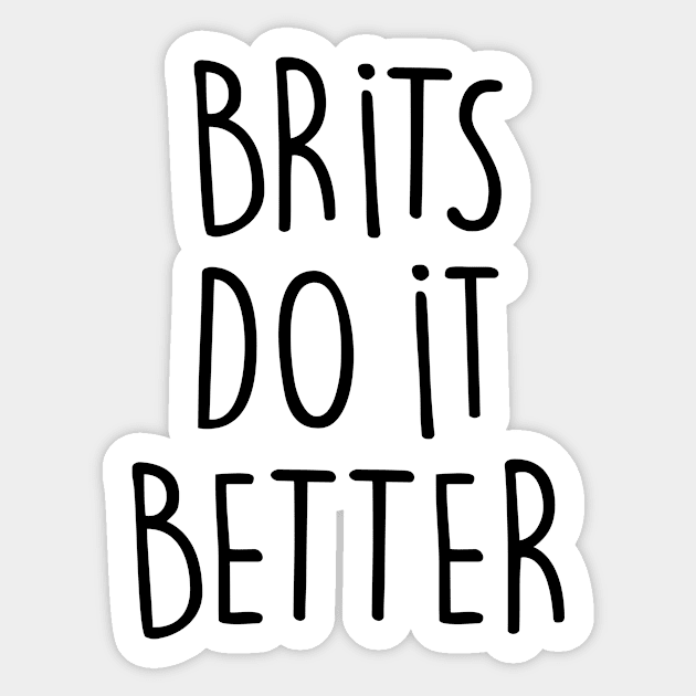 BRITS DO IT BETTER Sticker by eyesblau